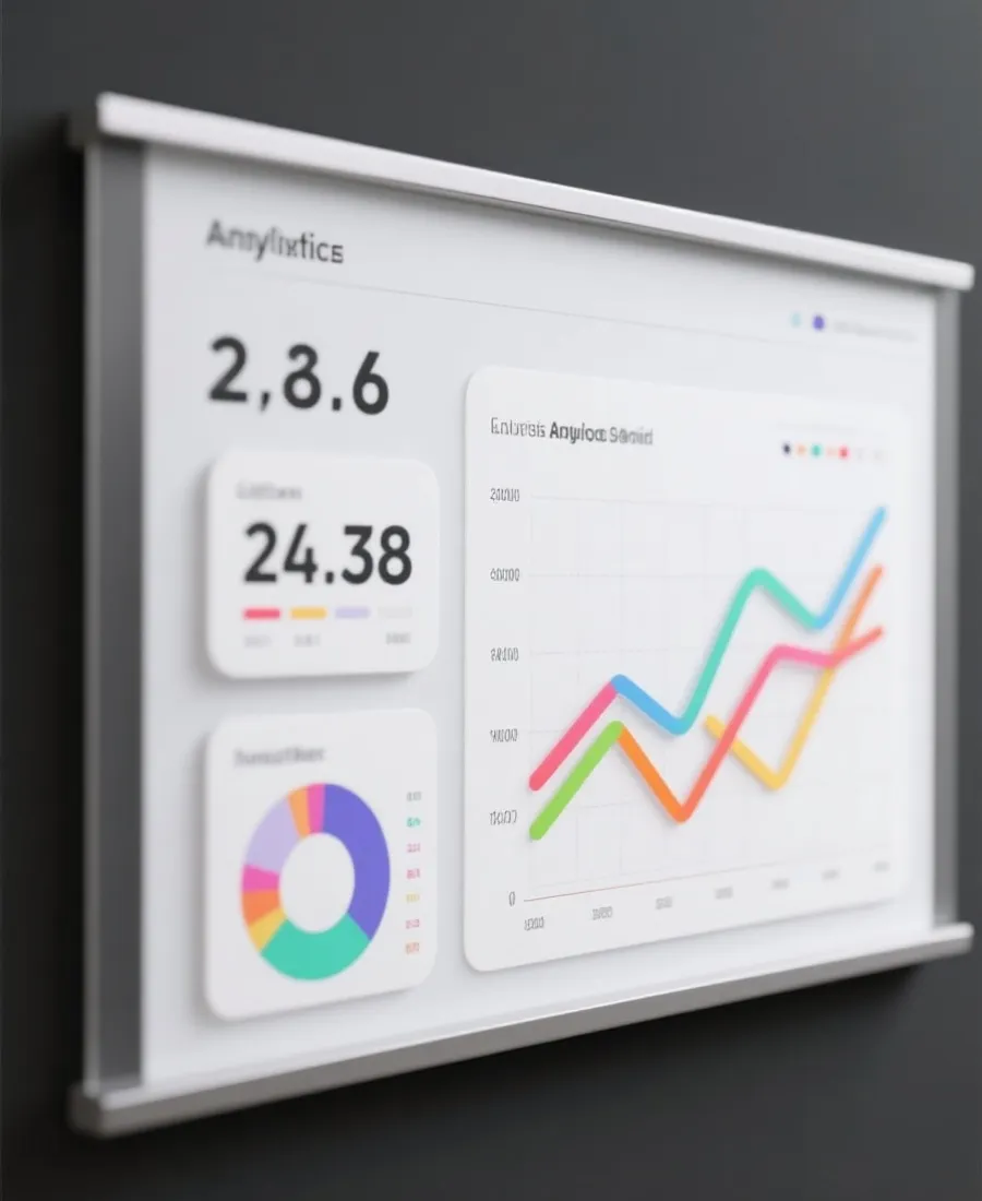 走勢圖分析圖表視覺示意